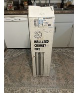 Selkirk 208036 Stainless Steel Chrome Insulated Chimney Pipe 8 Dia x 36 ... - $4,920.14 MXN