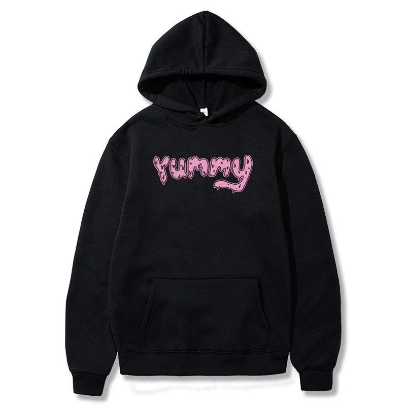 Justin bieber hoodies yummy pink men women hiphop  cute Sweater shirt - £104.37 GBP