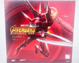 ZD Toys Marvel 10th Iron Man Mark 50 MK L Deluxe Action Figure Box Set W... - $70.58