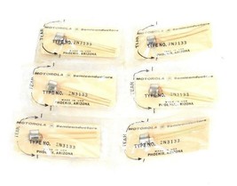 LOT OF 6 NEW MOTOROLA 2N3133 SEMICONDUCTORS - $25.95