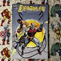 Deathlok v.1 #1 v.2  #1, 6 Metallic Silver Ink Marvel Comics 1990 MCU Lo... - $15.00