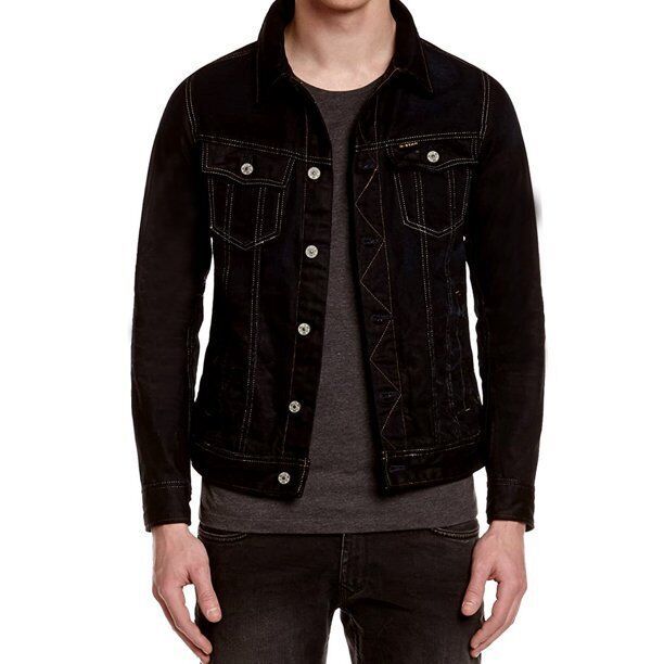 Primary image for G-Star Raw Mens Slim Tailor Stand Jacket,Black,Large