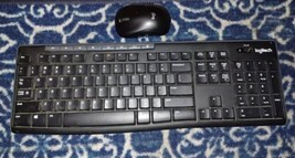 Logitech Wireless Keyboard (K270) and Mouse (M220) Combo GREAT CONDITION  - £14.94 GBP