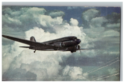 United&#39;s Mainliner fleet includes sleepers for coast to coast Airplane Postcard - £7.77 GBP