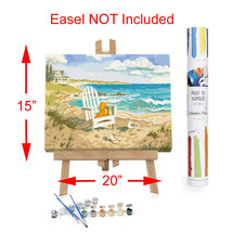 Adult Paint By Numbers Acrylic Set Waiting for You 15&quot; x 20&quot; Winnie&#39;s Picks - £29.60 GBP