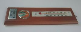 Vintage Indoor Wooden Thermometer Bless Our Home Made in Italy image 5