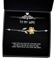 Inspirational Wife, I Wish That we Could be Together Every Second of The... - £39.00 GBP