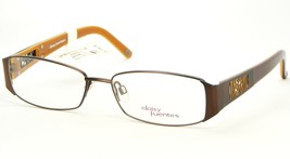 New W/ Tag Daisy Fuentes Selena 183 Brown Eyeglasses Glasses Frame 53-15-135mm - £21.81 GBP