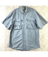 Bimini Bay Outfitters LTD Mens Sz Large Button Down Vented Outdoor Fishi... - £12.97 GBP