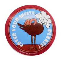 Sticker Roll Cover Your Sneeze Please Bright Horizon Doctor&#39;s Office School - $211.29 MXN