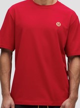 LULULEMON LUNAR NEW YEAR  HEAVYWEIGHT COTTON JERSEY T-SHIRT~RED~XS S M L... - $89.00