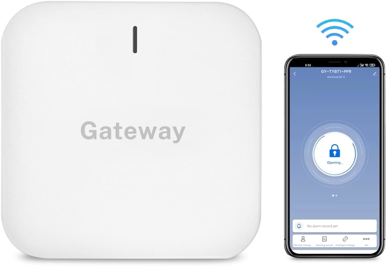 Loqron Wi-Fi Gateway For Tuya Smart Door Lock, Wi-Fi Bridge For Bluetoot... - $47.95