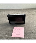 Sony Cyber-shot DSC-T25 Camera WORKS MARKS ON SCREEN Black Silver - $64.87