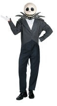 Jack Skellington Nightmare Before Christmas Fancy Dress Halloween Adult Costume - £74.17 GBP