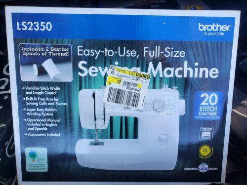NIB BROTHER LS2350 EASY TO USE SEWING MACHINE SEALED - £83.71 GBP
