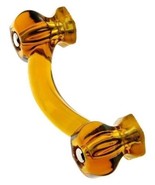 13 Amber Depression Glass Cabinet Drawer Pull Handle Vintage Style Honey... - €113,53 EUR