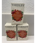 3 Pack Yardley of London Body Soap Bar CINNAMON SWIRL Ltd Edition - €7,72 EUR
