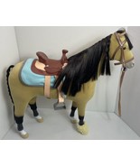 American Girl Doll Horse Palomino 18 Inch FGG37 2017 Retired Saddle - £43.58 GBP