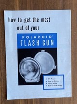 How To Get The Most Out Of Your Polaroid Flash Gun Manual Instruction Bo... - $10.00