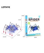 DIY Electric Spider Robot Electric Crawling Animal Science Education Kit - $565.18 MXN