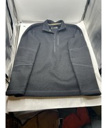 Smartwool Hudson Trail Fleece Wool Blend Quarter Zip Jacket Navy Men&#39;s L... - $83.34 CAD