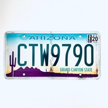 2020 United States Arizona Grand Canyon State Passenger License Plate CT... - $225.96 MXN