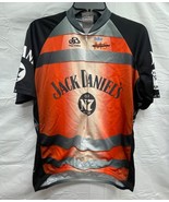 Jack Daniels Cycling Jersey Red Black Pactimo Men’s XL - $356.37 MXN