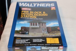 HO Scale Walthers, PRR Block &amp; Interlocking Station Kit, #933-2982 BN Sealed Box - £39.96 GBP