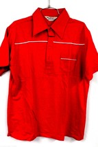 VTG 80s Wimbledon Van Heusen Polo Red Tennis Shirt XL - $59.40