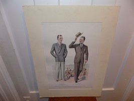 Vintage 1920’s Suit Advertisement of the Barclay and Brewster Suits - $44.55