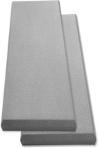 Acoustic Panel Gray | Fiberglass 2-Pack | Professional Sound Absorbing, ... - £160.82 GBP