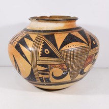 Sadie Adams Flower Girl Hopi Sikyatki Revival Polychrome Jar Authenticated - £892.74 GBP