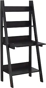 Tryy Ladder Desk - Bookcase - Wall Bookshelf - Stand Shelf, 61&quot;H, Cappuc... - $303.99