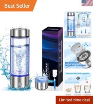 Rechargeable 420ml Hydrogenated Water Bottle with Innovative SPE PEM Tec... - $1,400.96 MXN