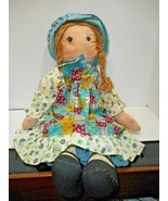 Holly Hobbie Doll KTC Knickerbocker 26&quot; American Greetings w Outfit Orig... - £34.41 GBP