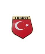 Turkey Crest 4” x 5” Foil Sticker - £3.86 GBP