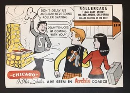 Vtg 1930&#39;s-50&#39;s Rollercade N. Hollywood, California Label Chicago Roller... - £20.37 GBP