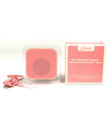 Sonix Pink Bluetooth Speaker USB Charging Cable + Wrist Strap New In Box - $27.62 CAD