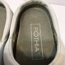 Pothia Womens Clogs Nursing Leather White Size 5 Comfort - $17.55