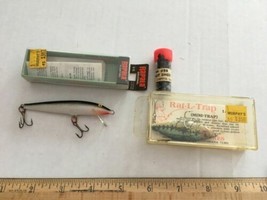 Vintage Pesca Rapala Galleggiante RAT-L-TRAP Attrezzatura Pesi Lotto Sku 070-024 - £5.34 GBP