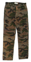 J Crew Camouflage Corduroy Pants Straight Leg Vintage Womens Size 30/32 *** - £40.74 GBP