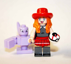Building Block Serena Pokemon Y and X Cartoon game Minifigure Custom Toys - £4.74 GBP