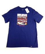The Nike Tee Shirt Mens L Believe The United States Football/Soccer Blue... - £21.49 GBP