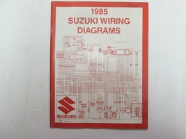 1985 Suzuki Motorcycle F Models Wiring Diagrams Manual 99923-13851 FACTORY OEM - $25.04