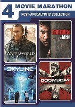 4-Movie Marathon: Post-Apocalyptic Collection (Waterworld / Skyline / Children o - $4.98