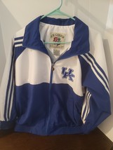 Men&#39;s Joe College University Of Kentucky Nylon Jacket Wind Breaker Size M - £15.97 GBP