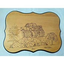 Ford 4x4 Truck &quot;Boss&quot; mid 70&#39;s Wooden Wall Plaque - Very Unique! FAST SH... - €7,69 EUR