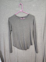 Athleta Heather Gray Long Sleeved Tunic Top Shirt Womens Sz Medium XS - £11.80 GBP