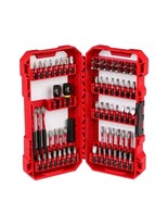 Milwaukee SHOCKWAVE 70 Piece Impact Driver Bit Set Heavy Duty Alloy Steel  - $43.57 CAD