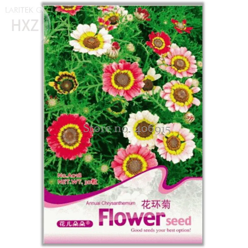 Best seller Garland Chrysanthemum Seeds, Original Pack, 30 seeds - $11.93 CAD